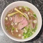 Best P5. Beef Noodle Soup With Eye Round Steak, Well Done Brisket & Soft Tendon in Galveston, TX